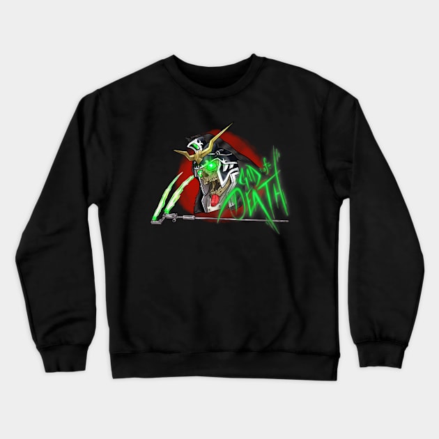 God of Death Crewneck Sweatshirt by xdrewstroyerx